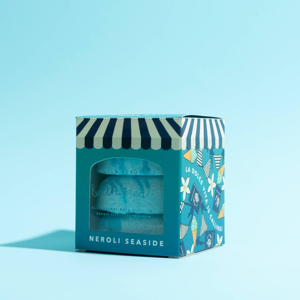 Neroli Bath Treats (3 Piece Bath Bomb Set)