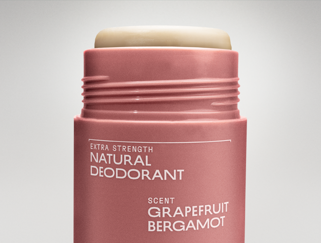 Extra Strength Deodorant - Grapefruit Bergamot