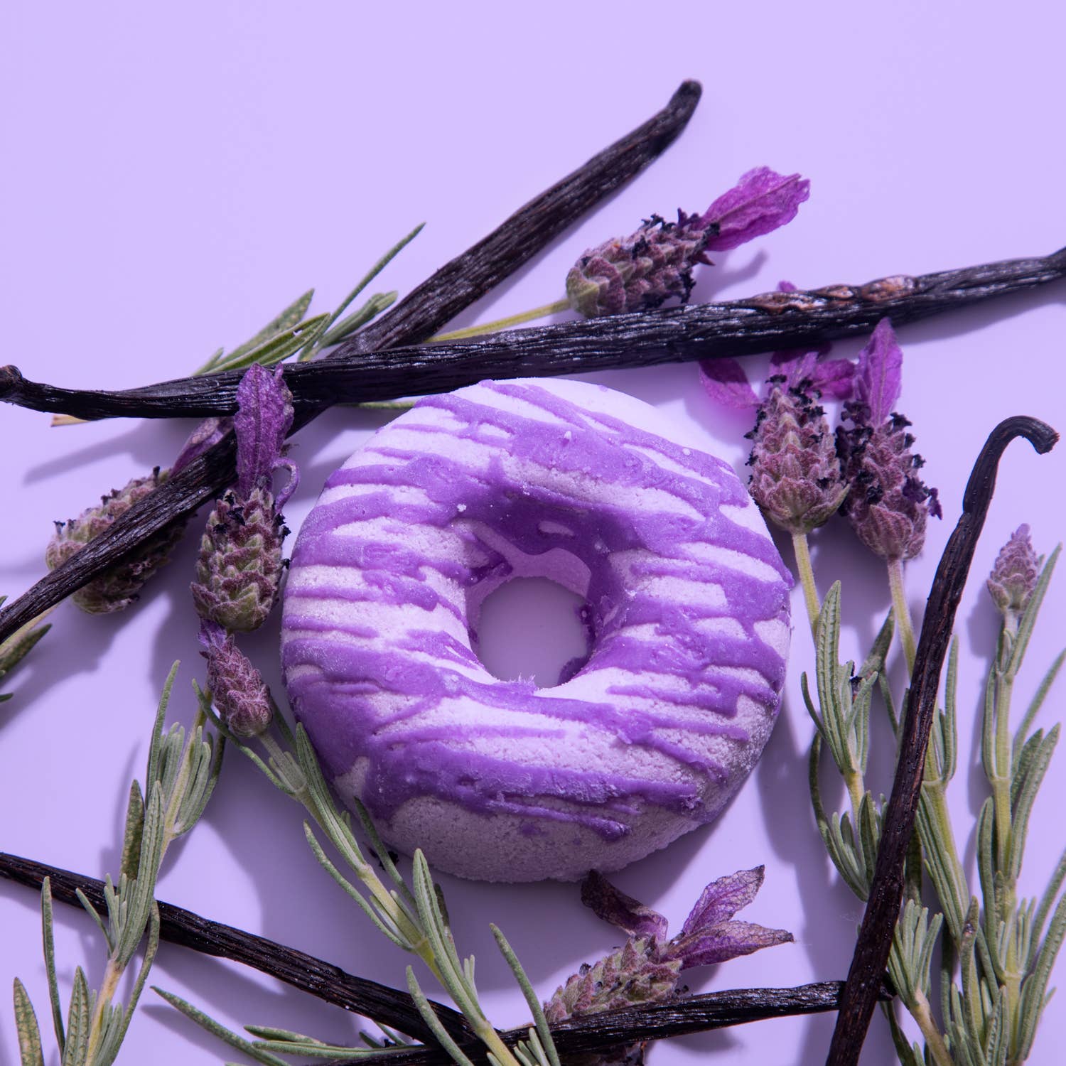 Lavender Vanilla Bath Treats (3 Piece Bath Bomb Set)