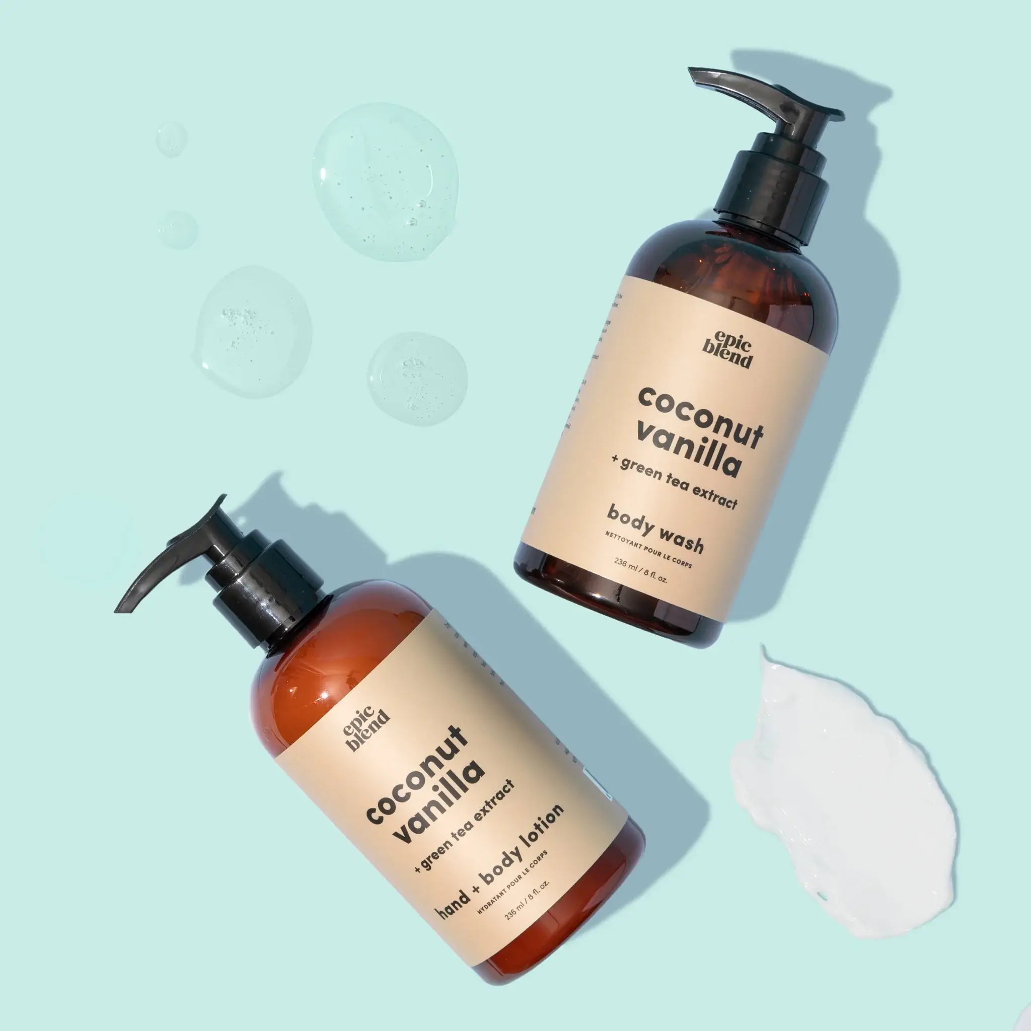Coconut Vanilla Vegan Luxury Gift Kit - Body Wash, Body Lotion & Reusable Bag (3 pc)