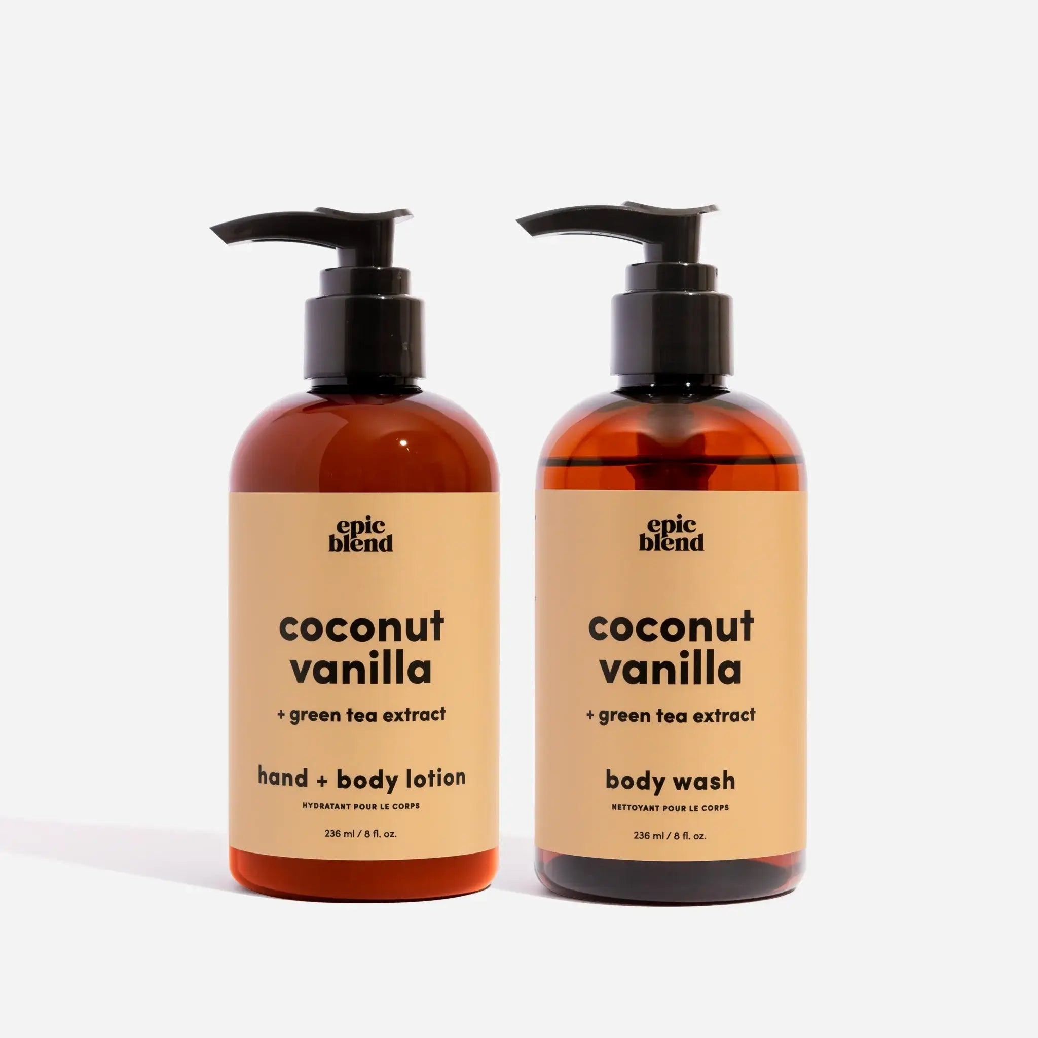 Coconut Vanilla Vegan Luxury Gift Kit - Body Wash, Body Lotion & Reusable Bag (3 pc)